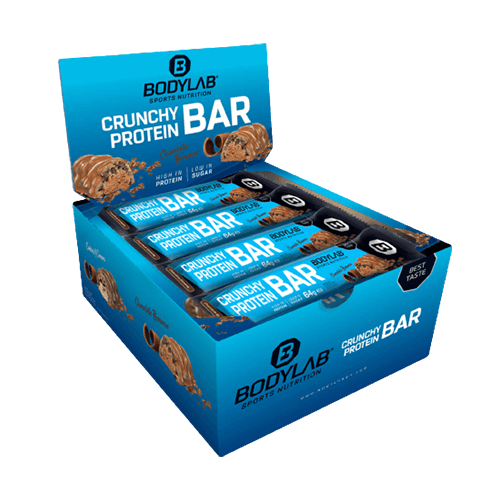 Bodylab Crunchy Protein Bar – 12 x 64 gram