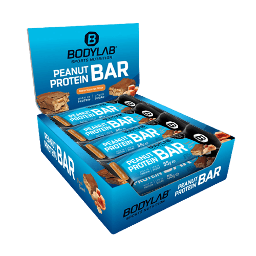 Bodylab Peanut Protein Bar  – 12 x 55 gram